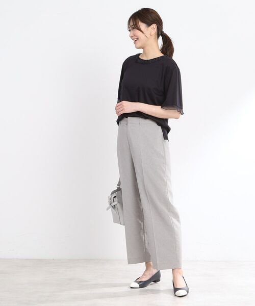 Reflect / リフレクト カットソー | 【洗える】キレイめジャージプルオーバー | 詳細15