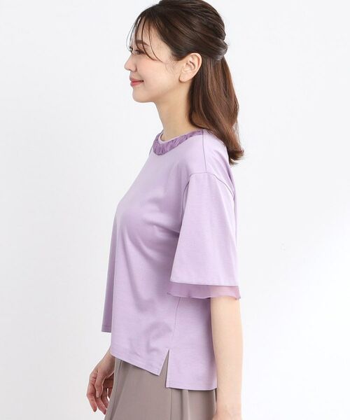 Reflect / リフレクト カットソー | 【洗える】キレイめジャージプルオーバー | 詳細19