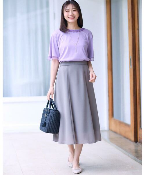 Reflect / リフレクト カットソー | 【洗える】キレイめジャージプルオーバー | 詳細2