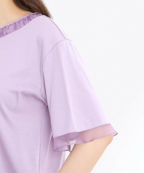 Reflect / リフレクト カットソー | 【洗える】キレイめジャージプルオーバー | 詳細23