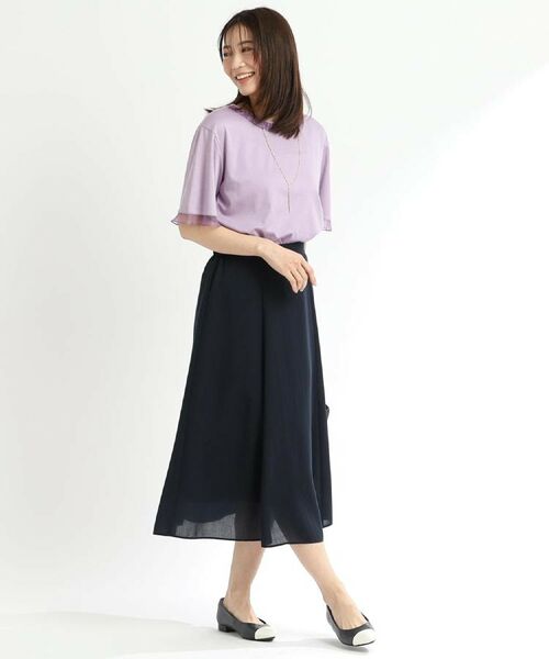 Reflect / リフレクト カットソー | 【洗える】キレイめジャージプルオーバー | 詳細25