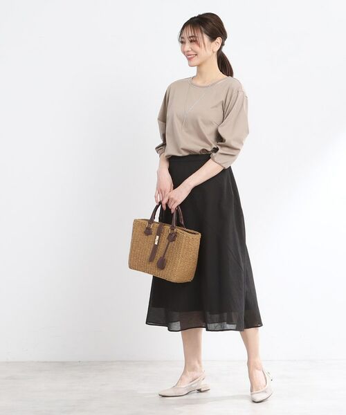 Reflect / リフレクト カットソー | 【腰周りカバー】すっきり見えAラインカットソー | 詳細10