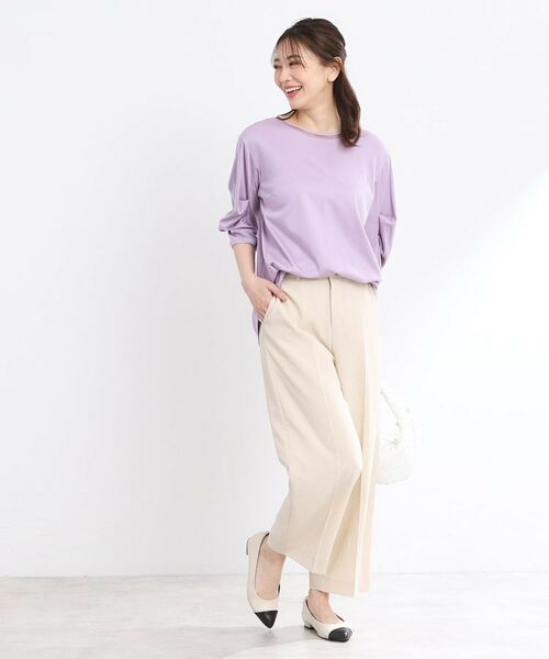 Reflect / リフレクト カットソー | 【腰周りカバー】すっきり見えAラインカットソー | 詳細14