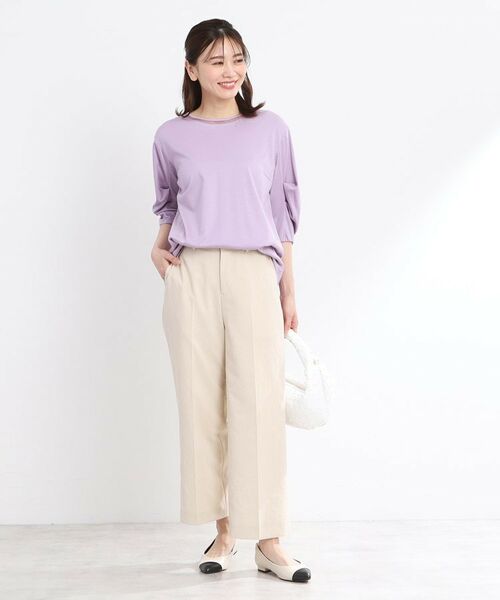 Reflect / リフレクト カットソー | 【腰周りカバー】すっきり見えAラインカットソー | 詳細15