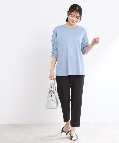 Reflect / リフレクト カットソー | 【腰周りカバー】すっきり見えAラインカットソー | 詳細18