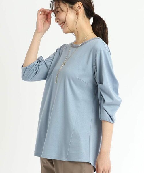 Reflect / リフレクト カットソー | 【腰周りカバー】すっきり見えAラインカットソー | 詳細3