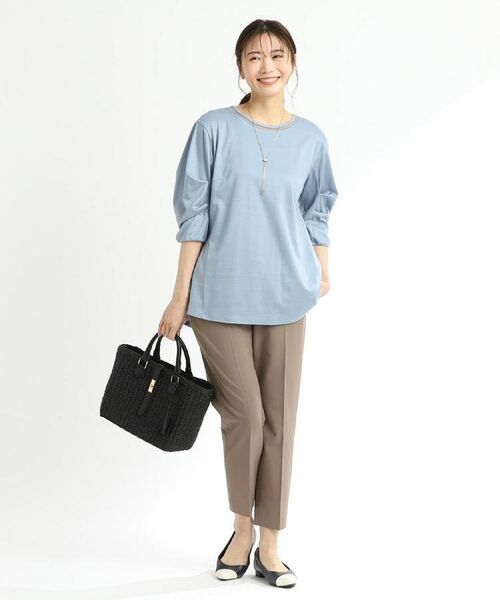 Reflect / リフレクト カットソー | 【腰周りカバー】すっきり見えAラインカットソー | 詳細4