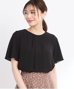 Reflect / リフレクト シャツ・ブラウス | 【UVカット／接触冷感／マシンウォッシュ可能】タックデザインブラウス