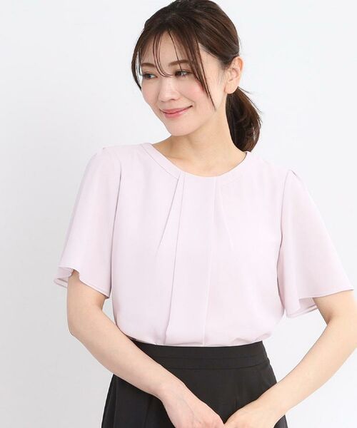 Reflect / リフレクト シャツ・ブラウス | 【UVカット/接触冷感/マシンウォッシュ可能】タックデザインブラウス | 詳細14