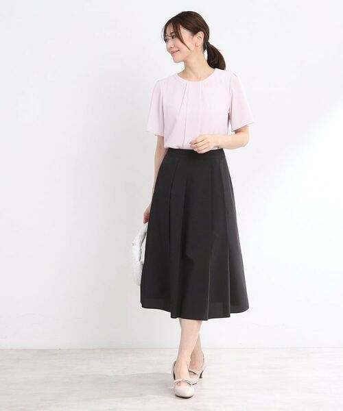 Reflect / リフレクト シャツ・ブラウス | 【UVカット/接触冷感/マシンウォッシュ可能】タックデザインブラウス | 詳細16