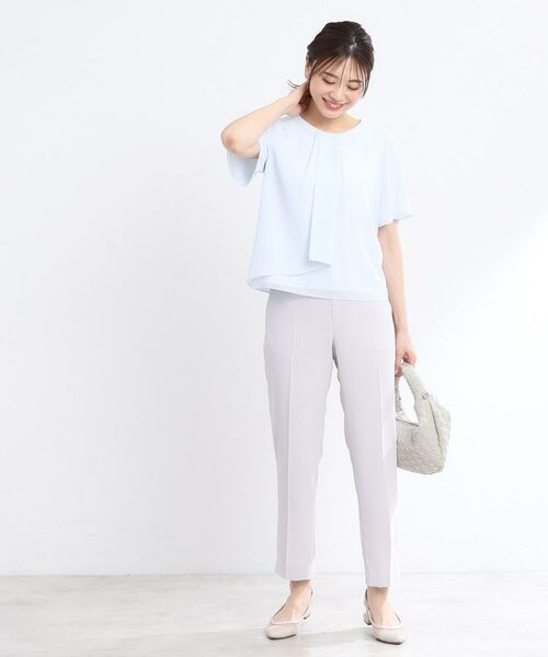 Reflect / リフレクト シャツ・ブラウス | 【UVカット/接触冷感/マシンウォッシュ可能】タックデザインブラウス | 詳細19