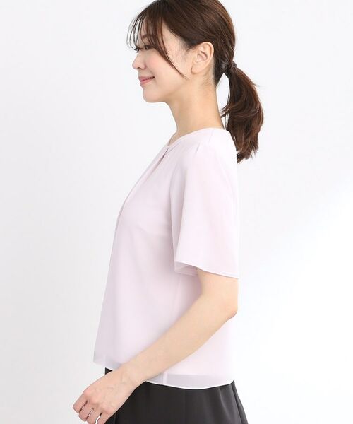 Reflect / リフレクト シャツ・ブラウス | 【UVカット/接触冷感/マシンウォッシュ可能】タックデザインブラウス | 詳細24