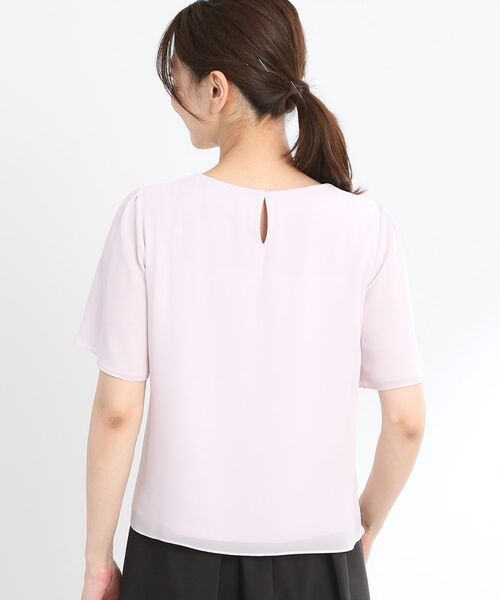 Reflect / リフレクト シャツ・ブラウス | 【UVカット/接触冷感/マシンウォッシュ可能】タックデザインブラウス | 詳細25