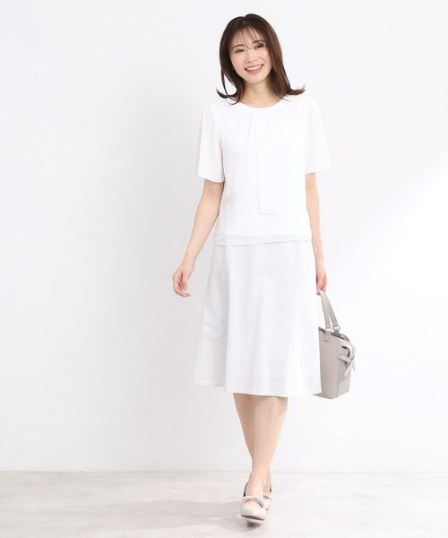 Reflect / リフレクト シャツ・ブラウス | 【UVカット/接触冷感/マシンウォッシュ可能】タックデザインブラウス | 詳細4