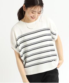 Reflect / リフレクト ニット・セーター | 【WEB先行カラーあり／手洗い可】スレッドボーダーニット