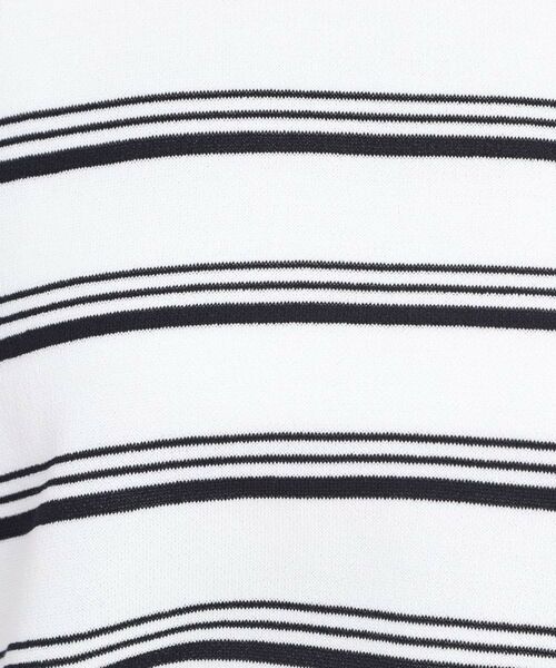 Reflect / リフレクト ニット・セーター | 【WEB先行カラーあり／手洗い可】スレッドボーダーニット | 詳細12