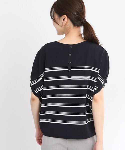 Reflect / リフレクト ニット・セーター | 【WEB先行カラーあり／手洗い可】スレッドボーダーニット | 詳細17