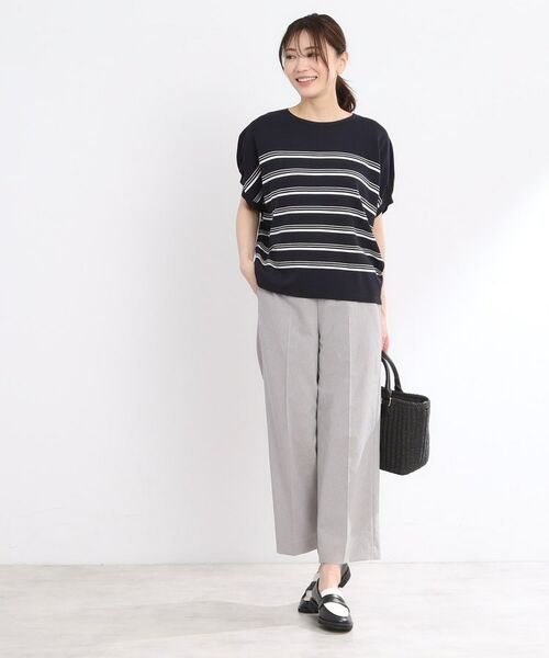 Reflect / リフレクト ニット・セーター | 【WEB先行カラーあり／手洗い可】スレッドボーダーニット | 詳細18