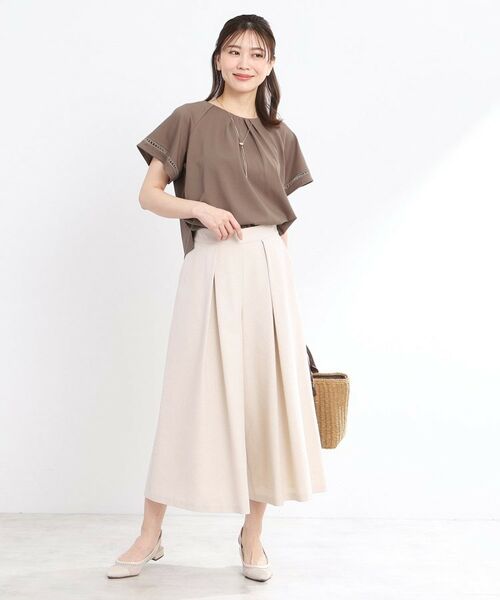 Reflect / リフレクト カットソー | 【手洗い可】フレアースリーブカットソー | 詳細12