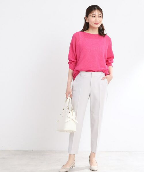 Reflect / リフレクト ニット・セーター | 【手洗い可】ドライタッチホールガーメント（R）ニット | 詳細10