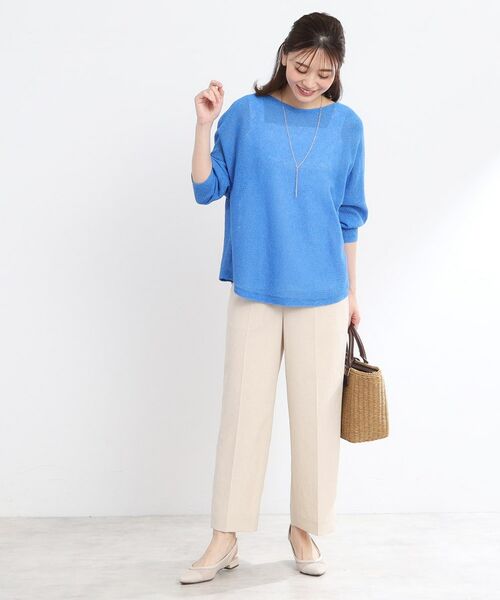 Reflect / リフレクト ニット・セーター | 【手洗い可】ドライタッチホールガーメント（R）ニット | 詳細15