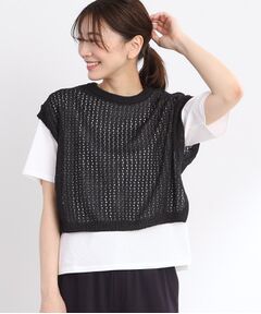 Reflect / リフレクト ニット・セーター | 【手洗い可】メッシュニットベスト