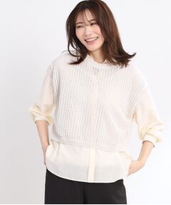 Reflect / リフレクト ニット・セーター | 【手洗い可】メッシュニットベスト