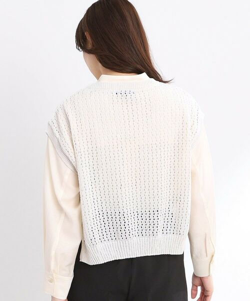 Reflect / リフレクト ニット・セーター | 【手洗い可】メッシュニットベスト | 詳細14