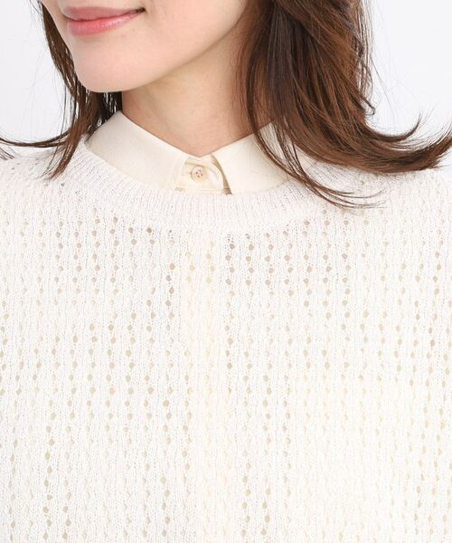 Reflect / リフレクト ニット・セーター | 【手洗い可】メッシュニットベスト | 詳細15