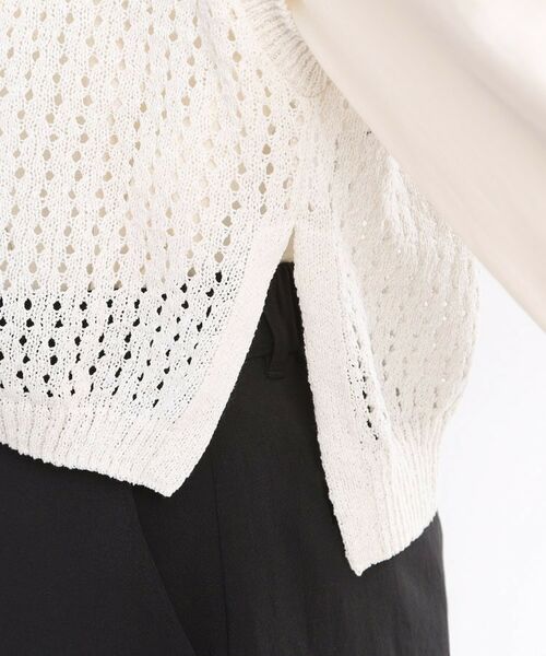 Reflect / リフレクト ニット・セーター | 【手洗い可】メッシュニットベスト | 詳細17