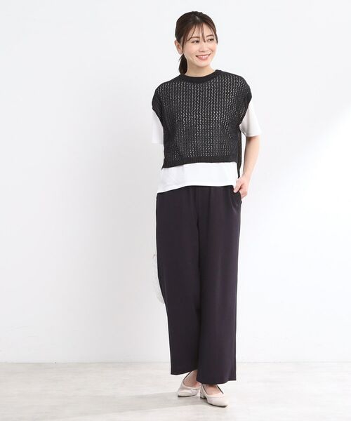 Reflect / リフレクト ニット・セーター | 【手洗い可】メッシュニットベスト | 詳細4