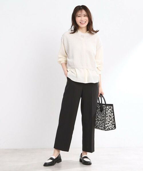 Reflect / リフレクト ニット・セーター | 【手洗い可】メッシュニットベスト | 詳細9