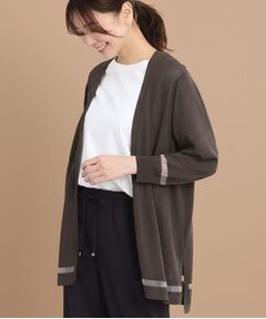 Reflect / リフレクト カーディガン・ボレロ | 【手洗い可】着流しカーディガン
