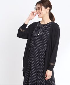 Reflect / リフレクト カーディガン・ボレロ | 【手洗い可】着流しカーディガン