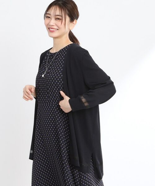 Reflect / リフレクト カーディガン・ボレロ | 【手洗い可】着流しカーディガン | 詳細16