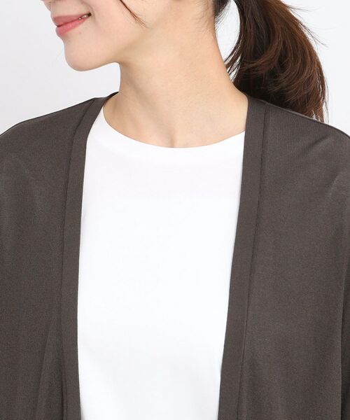 Reflect / リフレクト カーディガン・ボレロ | 【手洗い可】着流しカーディガン | 詳細23