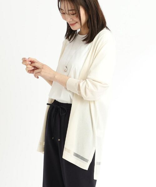 Reflect / リフレクト カーディガン・ボレロ | 【手洗い可】着流しカーディガン | 詳細26
