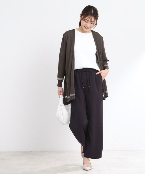Reflect / リフレクト カーディガン・ボレロ | 【手洗い可】着流しカーディガン | 詳細9