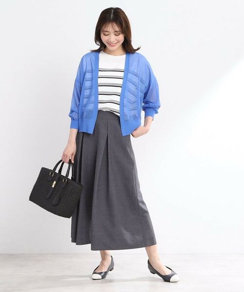 Reflect / リフレクト カーディガン・ボレロ | 【手洗い可】キレイめシアーカーディガン | 詳細19