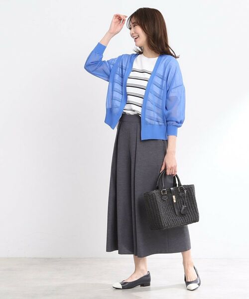 Reflect / リフレクト カーディガン・ボレロ | 【手洗い可】キレイめシアーカーディガン | 詳細20