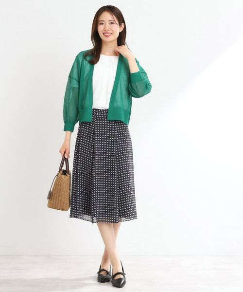 Reflect / リフレクト カーディガン・ボレロ | 【手洗い可】キレイめシアーカーディガン | 詳細23