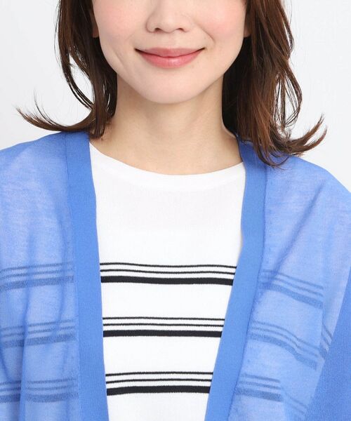Reflect / リフレクト カーディガン・ボレロ | 【手洗い可】キレイめシアーカーディガン | 詳細30
