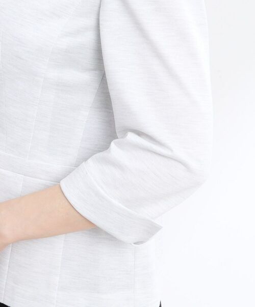 Reflect / リフレクト ノーカラージャケット | 【匠シリーズ/洗える】匠ジャケット/ノーカラー | 詳細21
