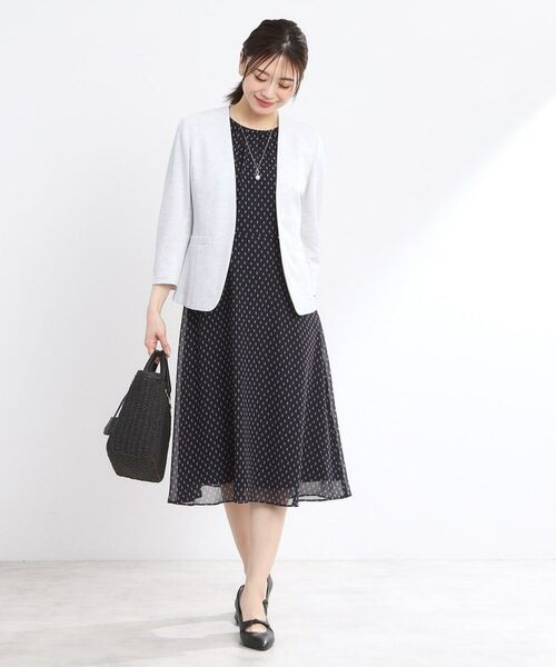 Reflect / リフレクト ノーカラージャケット | 【匠シリーズ/洗える】匠ジャケット/ノーカラー | 詳細5