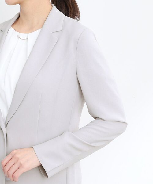 Reflect / リフレクト テーラードジャケット | 【洗える/セットアップ可/通勤におすすめ】ライティジャケット | 詳細16