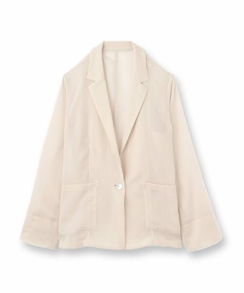 Reflect / リフレクト テーラードジャケット | 【接触冷感/洗える】シアージャケット | 詳細11