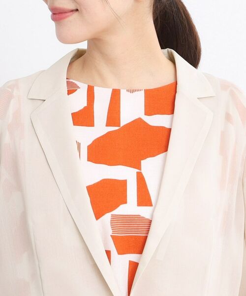 Reflect / リフレクト テーラードジャケット | 【接触冷感/洗える】シアージャケット | 詳細15