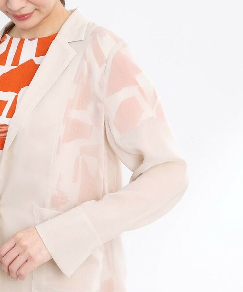 Reflect / リフレクト テーラードジャケット | 【接触冷感/洗える】シアージャケット | 詳細16