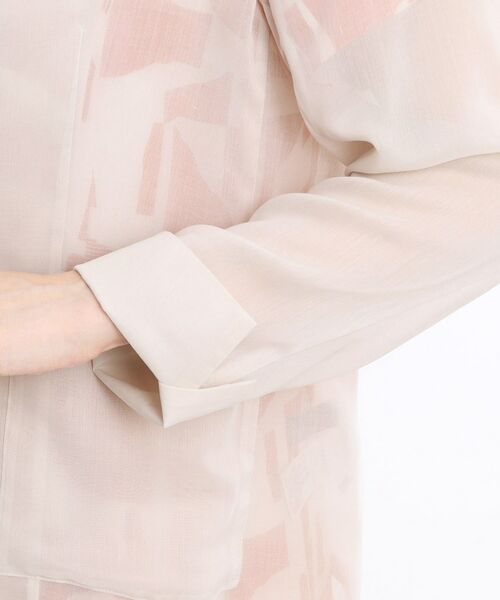 Reflect / リフレクト テーラードジャケット | 【接触冷感/洗える】シアージャケット | 詳細17