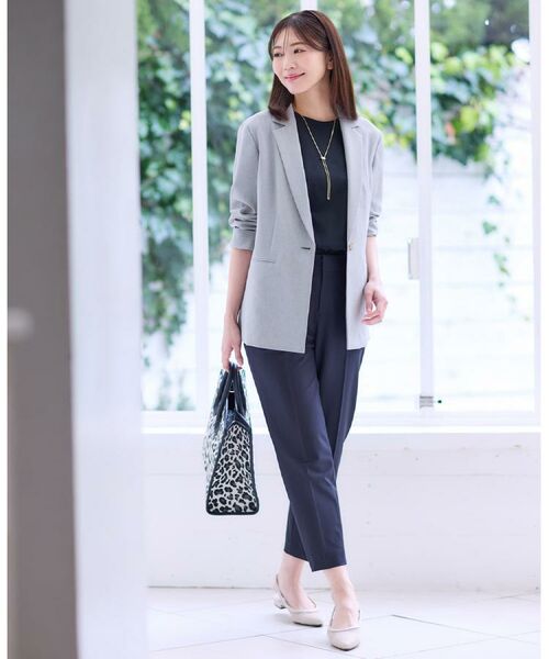 Reflect / リフレクト テーラードジャケット | 【マシンウォッシュ可/セットアップ可/通勤におすすめ】ドライタッチジャケット | 詳細11